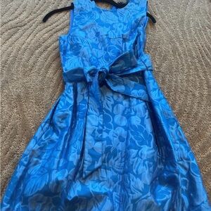 Kate spade tropical foliage alice dress
